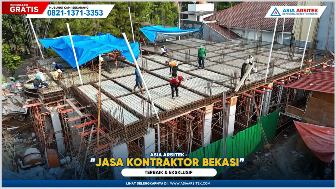 Jasa kontraktor bangunan Bekasi terbaik dan eksklusif untuk pembangunan dan renovasi dengan kualitas tinggi