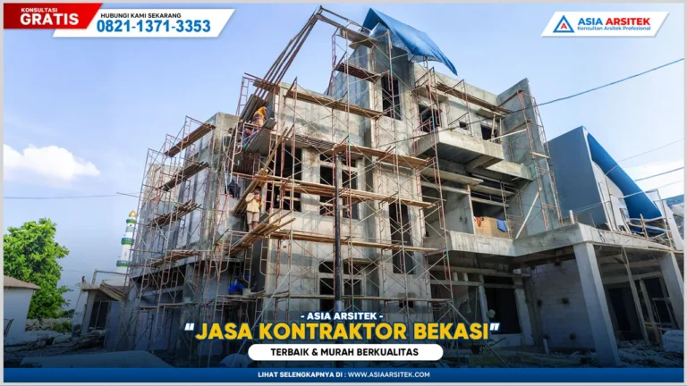 Jasa kontraktor bangunan Bekasi terbaik dengan layanan gratis desain rumah profesional dan berkualitas