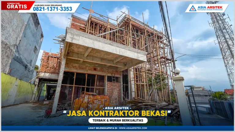 Jasa kontraktor bangunan Bekasi terbaik, murah, dan berkualitas dengan hasil pembangunan rumah rapi dan profesional