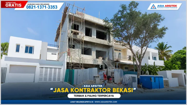 Jasa kontraktor bangunan Bekasi terbaik dan paling terpercaya untuk pembangunan dan renovasi rumah