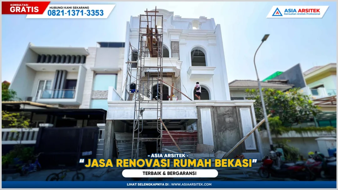 Jasa Renovasi Rumah Bekasi Terbaik & Bergaransi