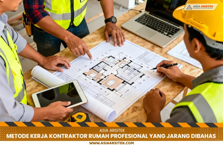 Metode Kerja Kontraktor Rumah Profesional yang Jarang Dibahas