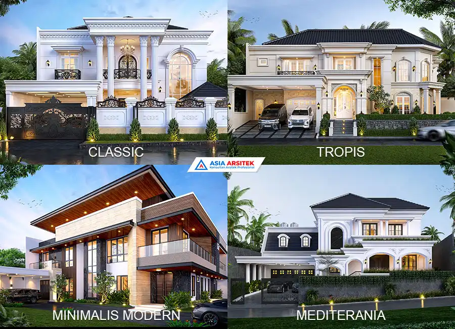 Pilihan Desain Rumah di Jasa Arsitek Bekasi