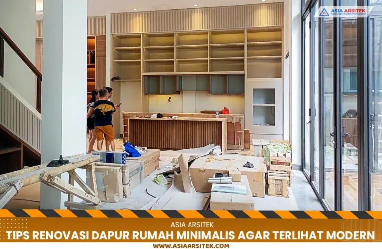 Renovasi Dapur Rumah Minimalis