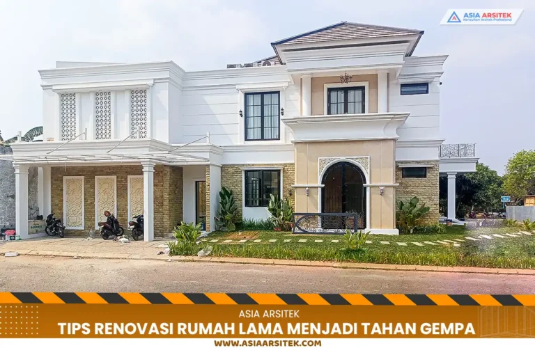 Renovasi Rumah Lama Tahan Gempa