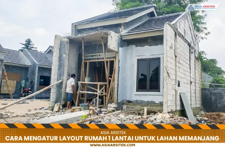 Cara Mengatur Layout Rumah 1 Lantai untuk Lahan Memanjang