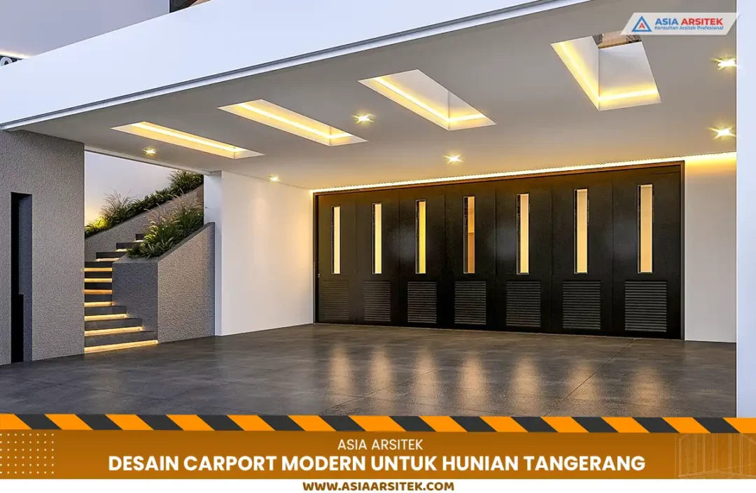 Desain Carport Modern untuk Hunian Tangerang