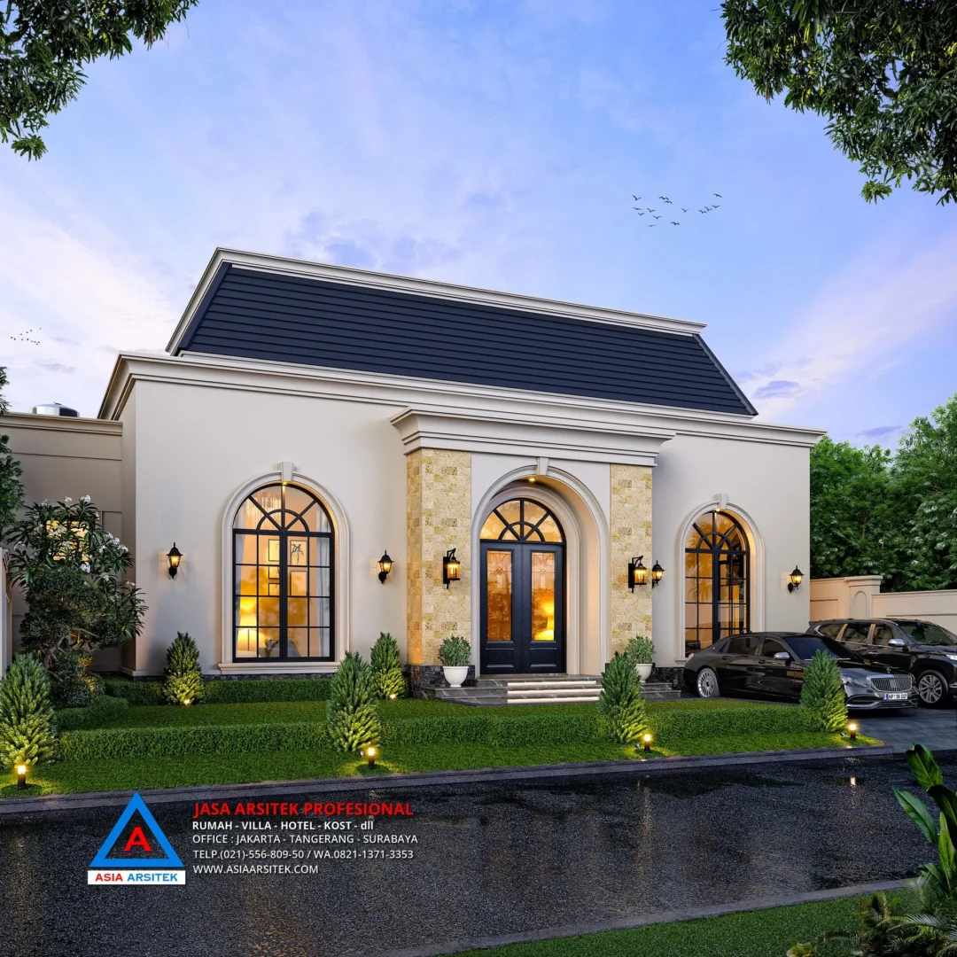 view depan kiri Jasa Arsitek Desain Rumah Mewah Mediterania 1 Lantai di Yogyakarta Jogja, Jasa Desain Rumah Yogyakarta Jogja, Jasa Arsitek Yogyakarta Jogja, Arsitek Yogyakarta Jogja, Jasa Desain Rumah, jasa arsitek rumah, jasa desain arsitek, jasa desain interior, harga jasa desain rumah, harga jasa arsitek rumah, harga jasa arsitek per m2, jasa desain rumah gratis, jasa desain rumah murah, jasa desain rumah dan rab,