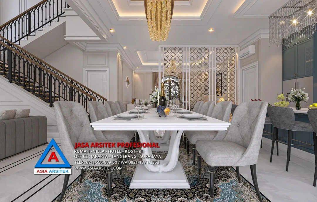 ruang makan Jasa Arsitek Desain Rumah Mewah Tropis 2 Lantai di BSD City, Jasa Desain Rumah BSD City, Jasa Arsitek BSD City, Arsitek BSD City, Jasa Desain Rumah, jasa arsitek rumah, jasa desain arsitek, jasa desain interior, harga jasa desain rumah, harga jasa arsitek rumah, harga jasa arsitek per m2, jasa desain rumah gratis, jasa desain rumah murah, jasa desain rumah dan rab, 
