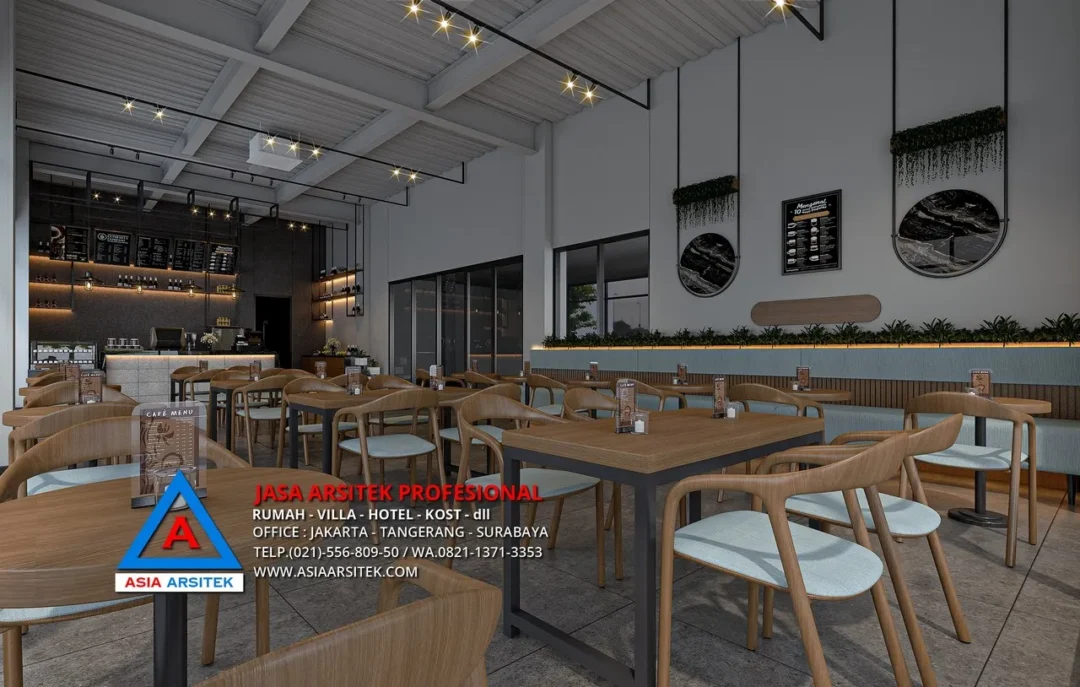 Area Cafe Jasa Arsitek Desain Toko Ruko 3 Lantai di Merauke Papua, Jasa Desain Rumah Ruko, jasa arsitek ruko, jasa desain arsitek, jasa desain interior, harga jasa desain rumah, harga jasa arsitek rumah, harga jasa arsitek per m2, jasa desain rumah gratis, jasa desain rumah murah, jasa desain rumah dan rab, 