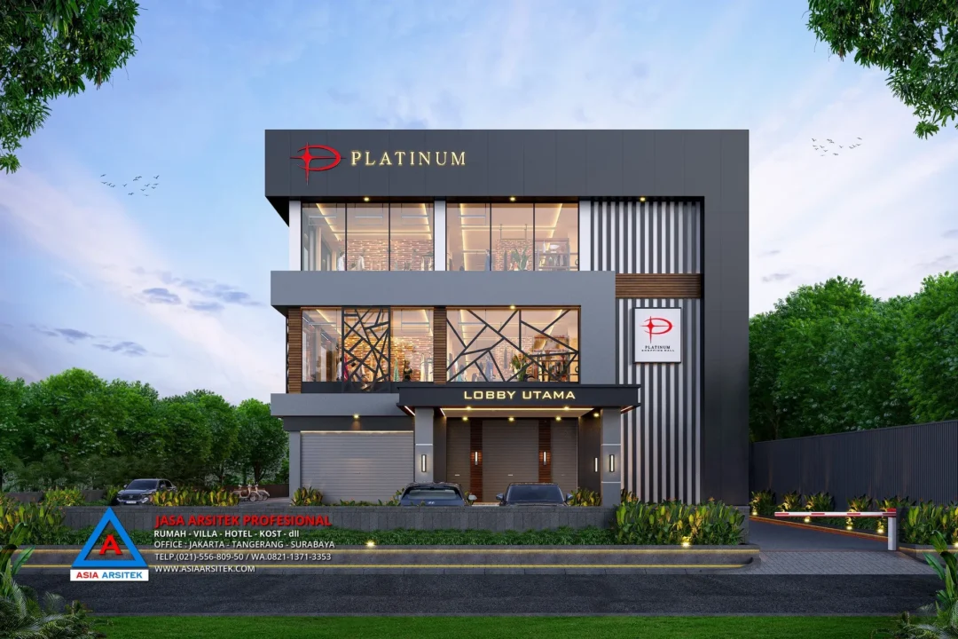 tampak depan Jasa Arsitek Desain Toko Ruko 3 Lantai di Merauke Papua, Jasa Desain Rumah Ruko, jasa arsitek ruko, jasa desain arsitek, jasa desain interior, harga jasa desain rumah, harga jasa arsitek rumah, harga jasa arsitek per m2, jasa desain rumah gratis, jasa desain rumah murah, jasa desain rumah dan rab,