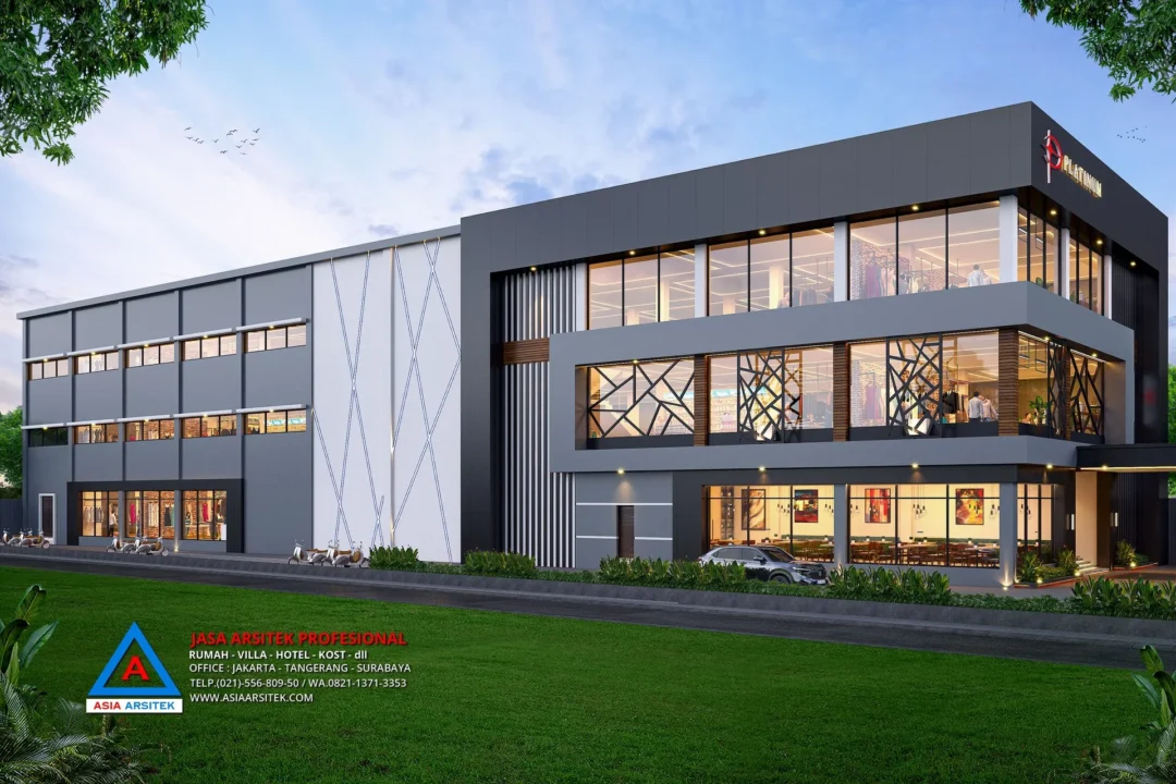 tampak samping Jasa Arsitek Desain Toko Ruko 3 Lantai di Merauke Papua, Jasa Desain Rumah Ruko, jasa arsitek ruko, jasa desain arsitek, jasa desain interior, harga jasa desain rumah, harga jasa arsitek rumah, harga jasa arsitek per m2, jasa desain rumah gratis, jasa desain rumah murah, jasa desain rumah dan rab,