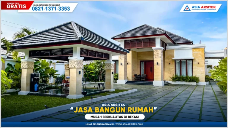 Jasa Bangun Rumah Bekasi Murah Berkualitas