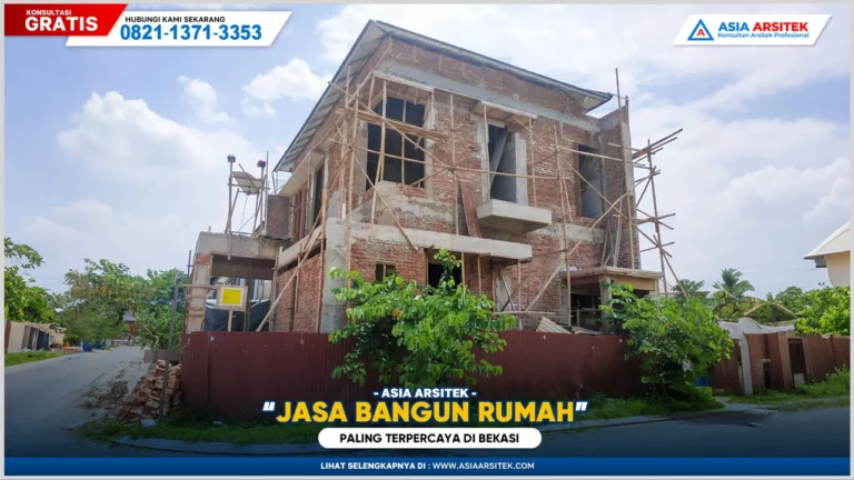 Jasa Bangun Rumah Bekasi Paling Terpercaya