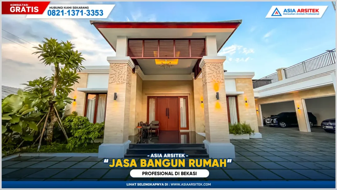 Jasa Bangun Rumah Bekasi Profesional