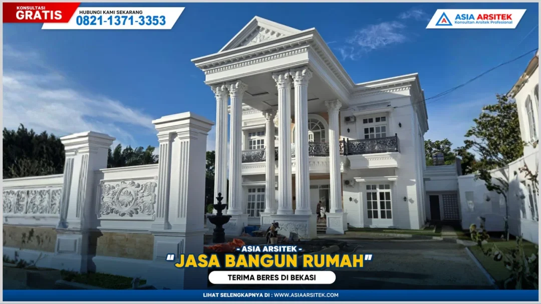 Jasa Bangun Rumah Bekasi Terima Beres