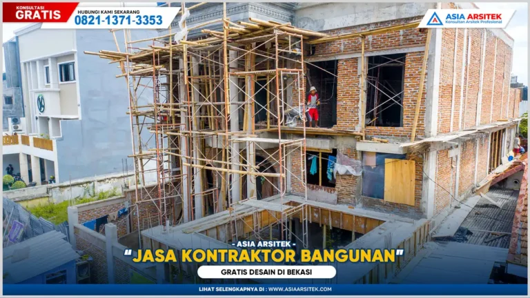 Jasa Kontraktor Bangunan Bekasi Gratis Desain