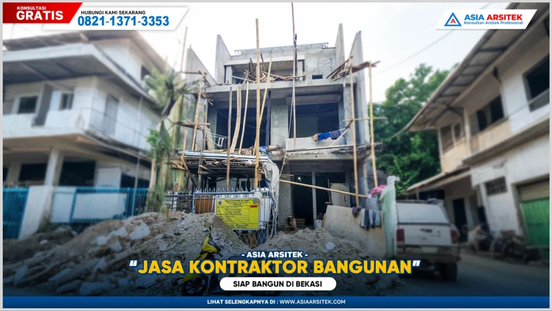Jasa Kontraktor Bangunan Bekasi Siap Bangun
