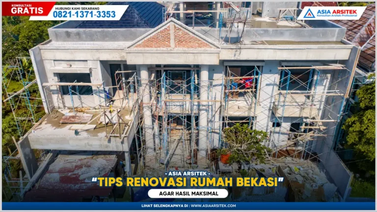 Tips Renovasi Rumah Bekasi Agar Hasil Maksimal