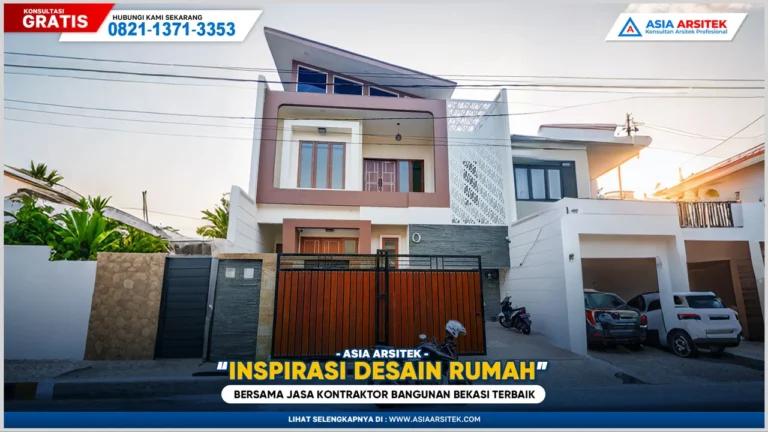 Inspirasi Desain Rumah Bersama Jasa Kontraktor Bangunan Bekasi Terbaik