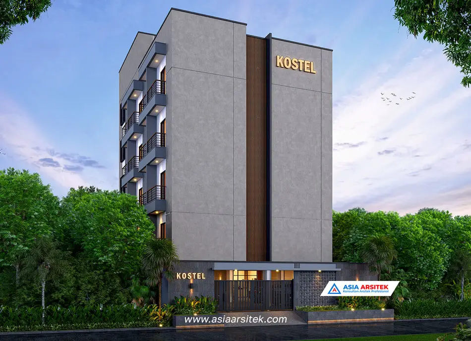 Jasa Arsitek Desain Kost Kosan 5 Lantai di Cilandak Barat Jakarta Selatan, jasa desain rumah kost, contoh desain kos kosan, contoh desain kos kosan minimalis, contoh desain kos kosan sederhana, contoh desain rumah kost, contoh desain rumah kost 2 lantai, desain bangunan kost minimalis, asia arsitek jasa arsitek desain rumah villa kost hotel, arsitek rumah kost,