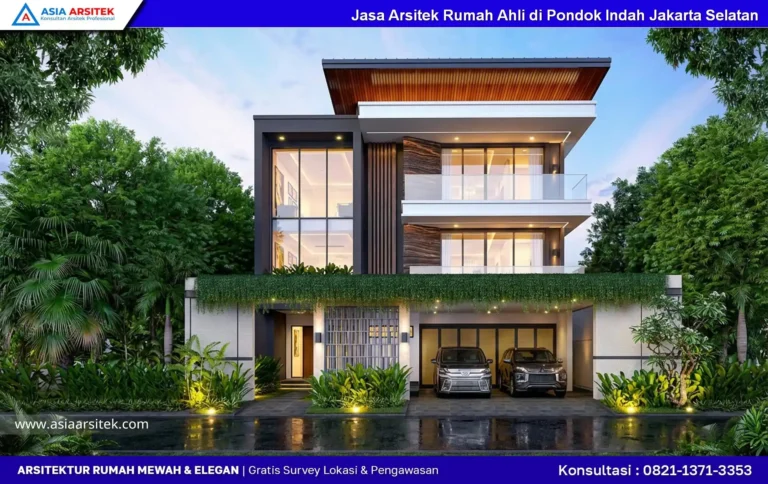 Jasa Arsitek Rumah Ahli di Pondok Indah Jakarta Selatan