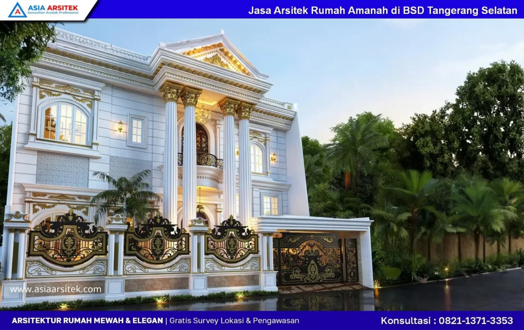 Jasa Arsitek Rumah Amanah di BSD Tangerang Selatan