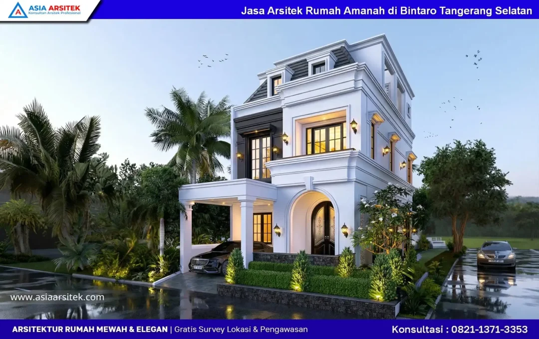 Jasa Arsitek Rumah Amanah di Bintaro Tangerang Selatan
