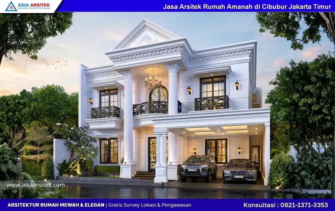 Jasa Arsitek Rumah Amanah di Cibubur Jakarta Timur