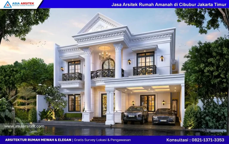 Jasa Arsitek Rumah Amanah di Cibubur Jakarta Timur