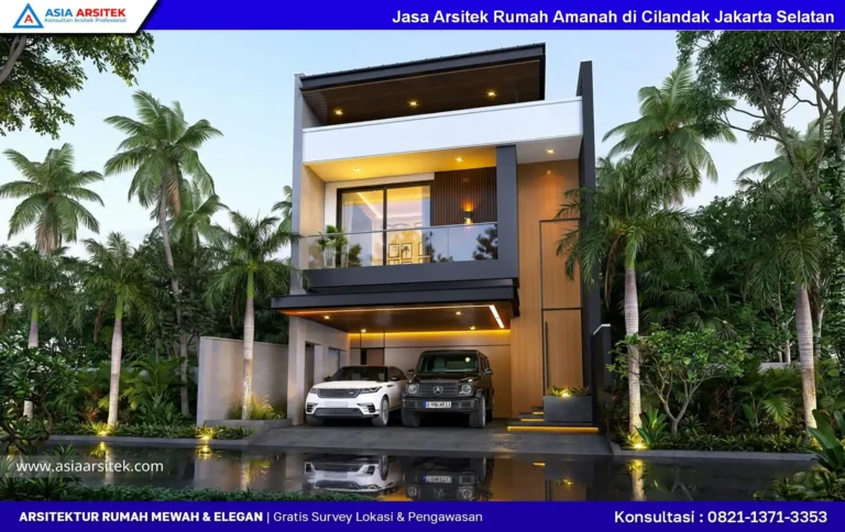 Jasa Arsitek Rumah Amanah di Cilandak Jakarta Selatan
