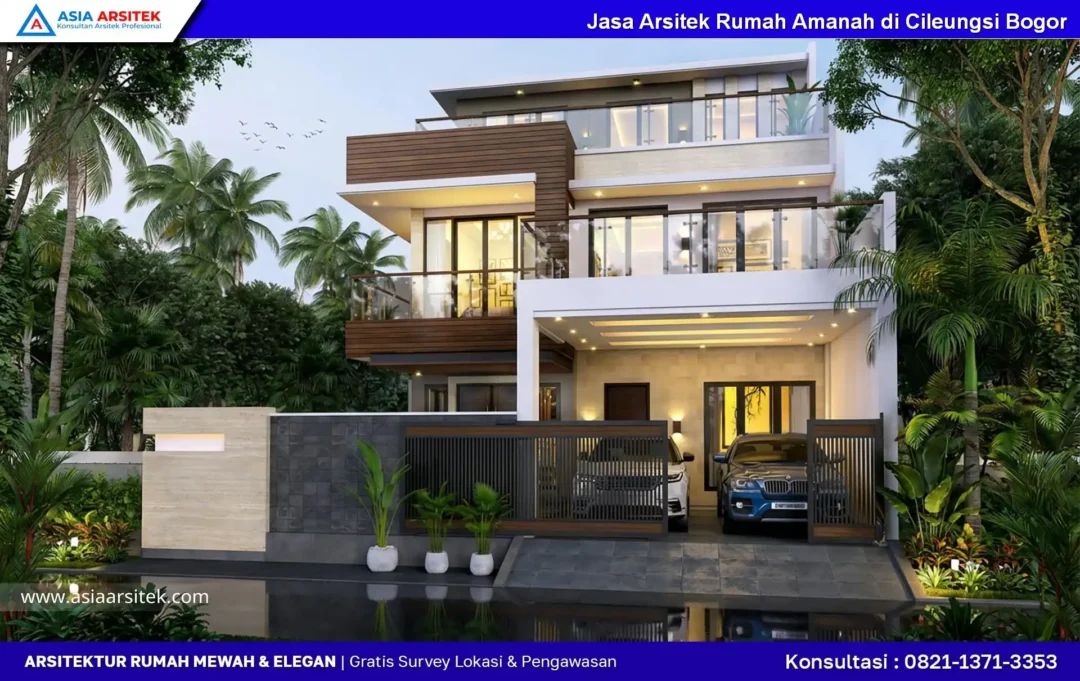 Jasa Arsitek Rumah Amanah di Cileungsi Bogor