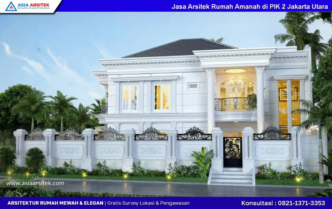 Jasa Arsitek Rumah Amanah di PIK 2 Jakarta Utara