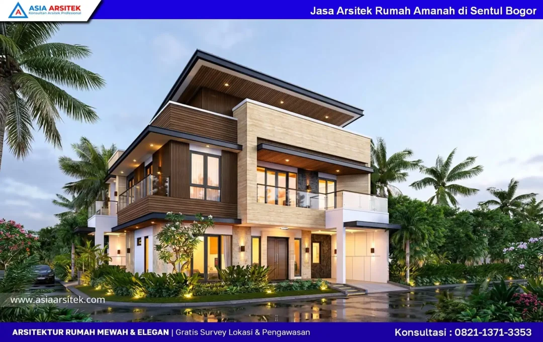 Jasa Arsitek Rumah Amanah di Sentul Bogor