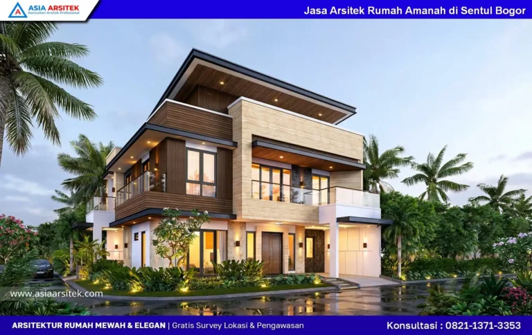 Jasa Arsitek Rumah Amanah di Sentul Bogor
