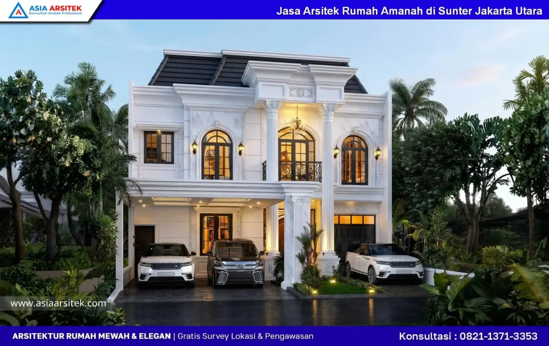 Jasa Arsitek Rumah Amanah di Sunter Jakarta Utara