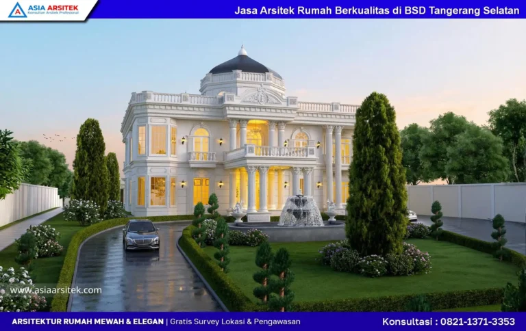 Jasa Arsitek Rumah Berkualitas di BSD Tangerang Selatan