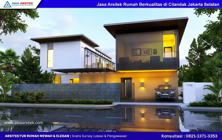 Jasa Arsitek Rumah Berkualitas di Cilandak Jakarta Selatan