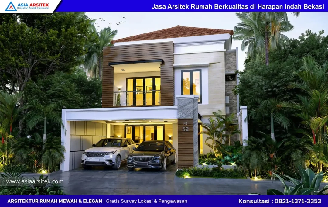 Jasa Arsitek Rumah Berkualitas di Harapan Indah Bekasi