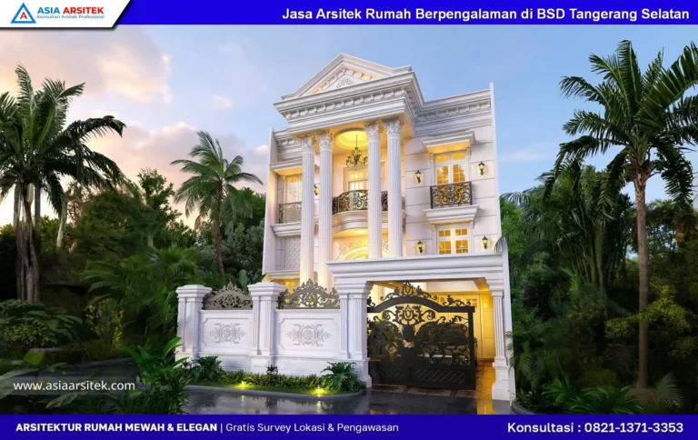 Jasa Arsitek Rumah Berpengalaman di BSD Tangerang Selatan