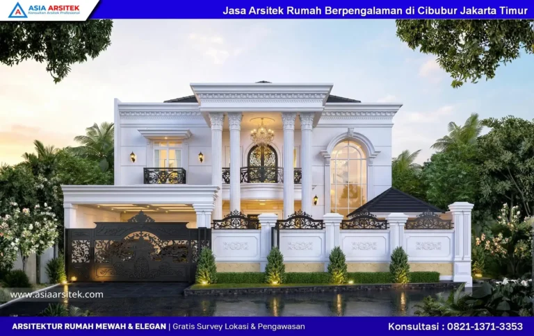 Jasa Arsitek Rumah Berpengalaman di Cibubur Jakarta Timur