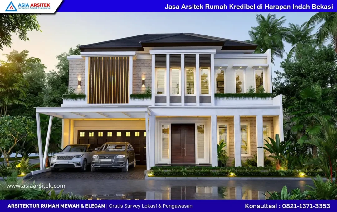 Jasa Arsitek Rumah Kredibel di Harapan Indah Bekasi