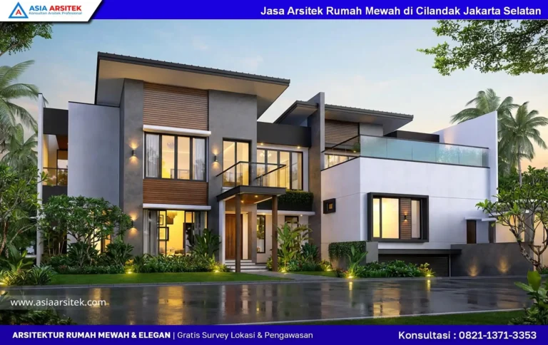 Jasa Arsitek Rumah Mewah di Cilandak Jakarta Selatan