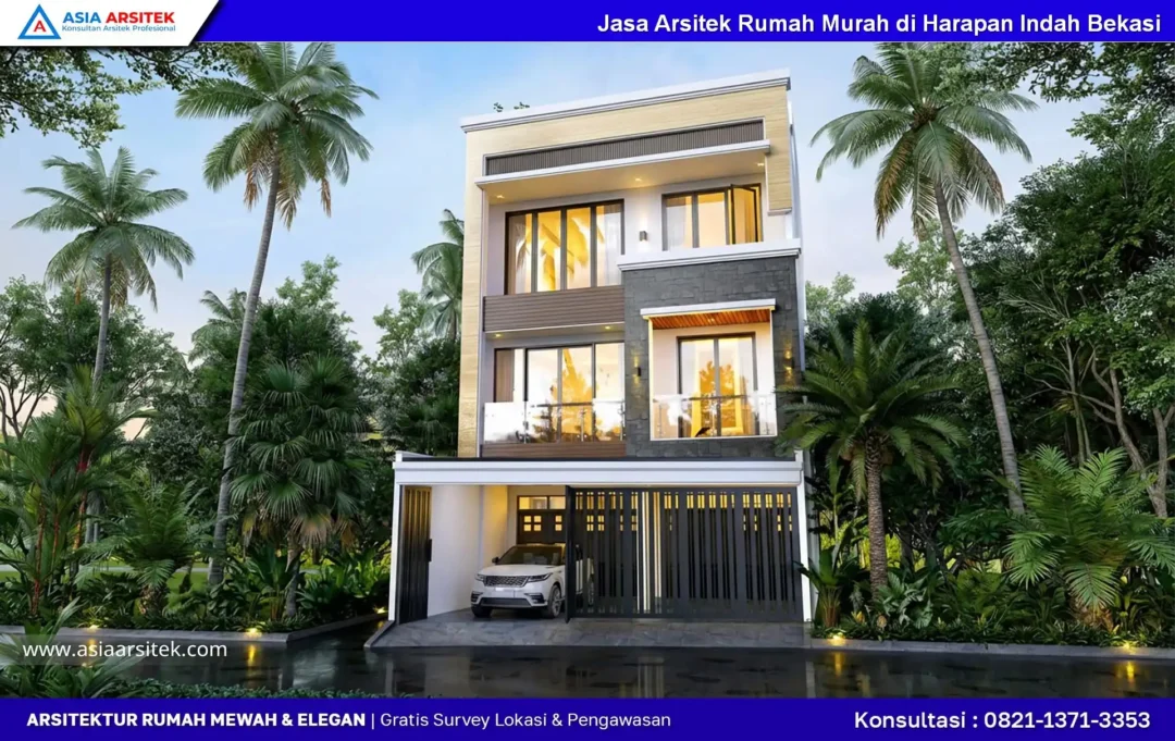 Jasa Arsitek Rumah Murah di Harapan Indah Bekasi