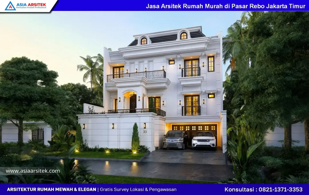 Jasa Arsitek Rumah Murah di Pasar Rebo Jakarta Timur