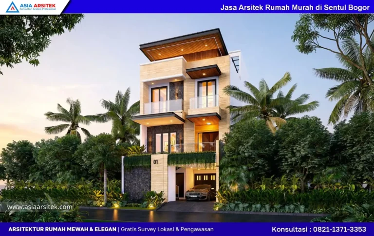Jasa Arsitek Rumah Murah di Sentul Bogor