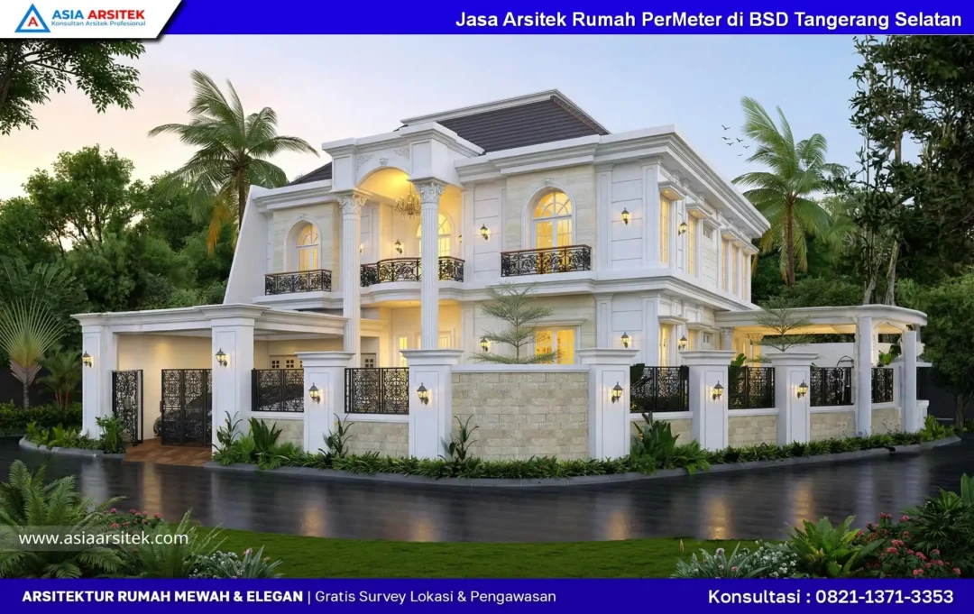 Jasa Arsitek Rumah PerMeter di BSD Tangerang Selatan