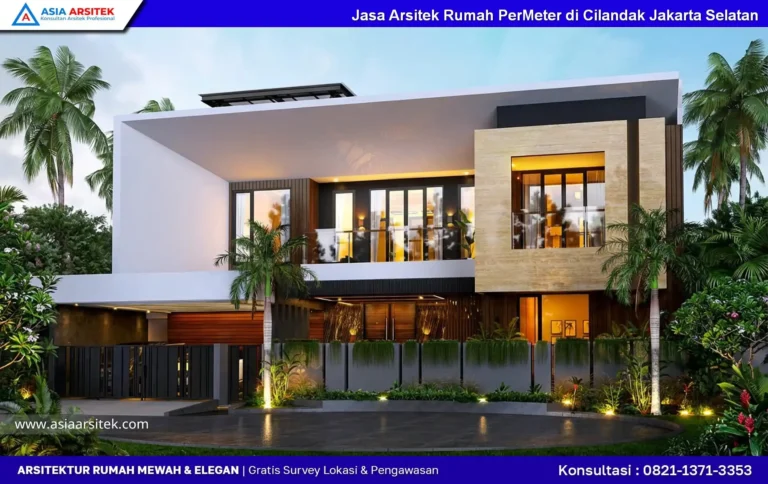 Jasa Arsitek Rumah PerMeter di Cilandak Jakarta Selatan