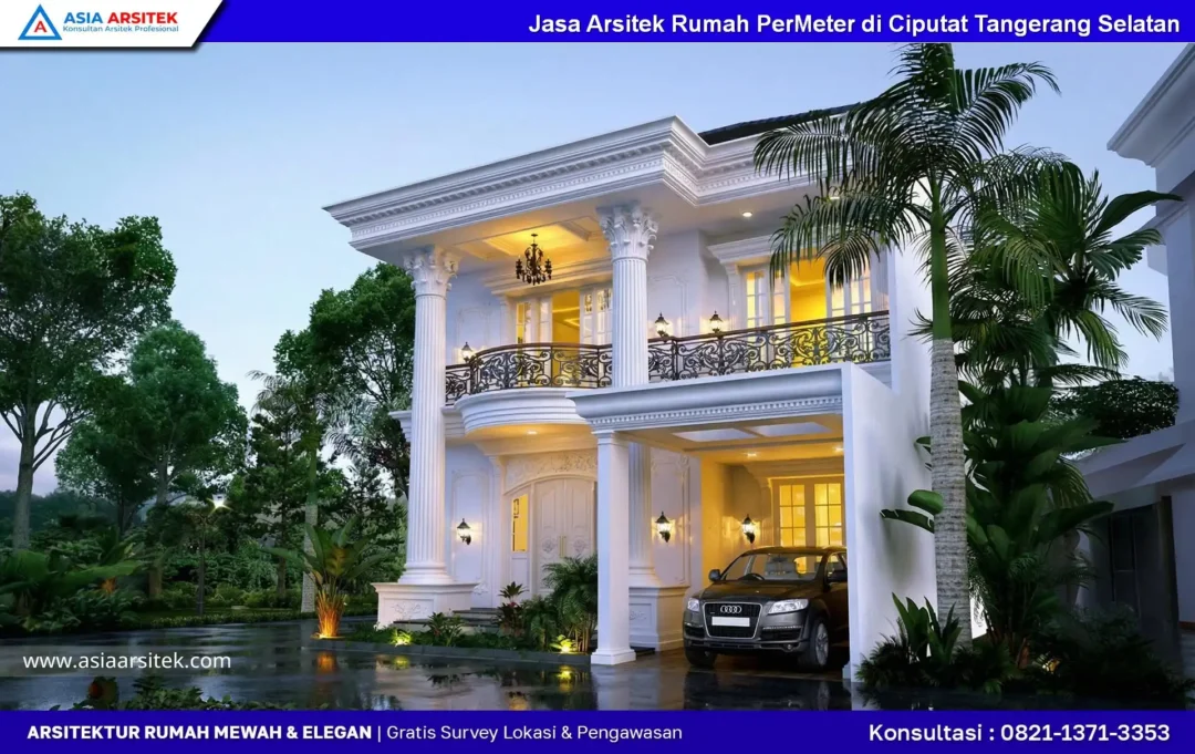 Jasa Arsitek Rumah PerMeter di Ciputat Tangerang Selatan