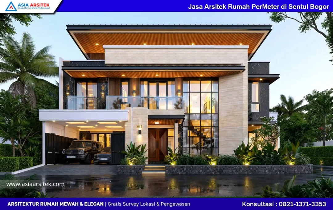 Jasa Arsitek Rumah PerMeter di Sentul Bogor